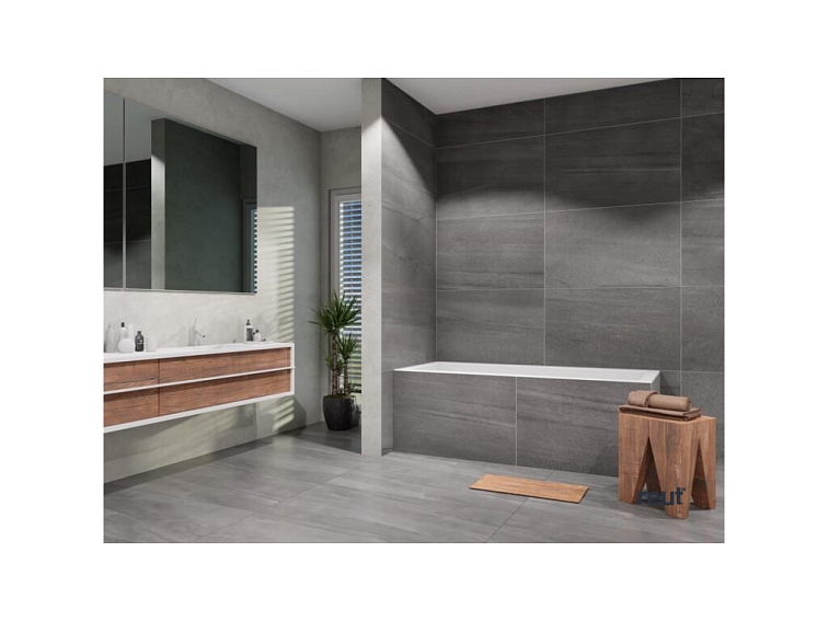 CA PLAST-Vaňa rovná Bello 170×75 cm sifón uprostred