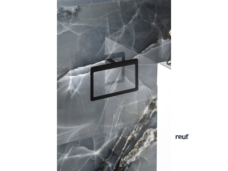 Gedy PIRENEI držiak uterákov, čierna matná PI7014