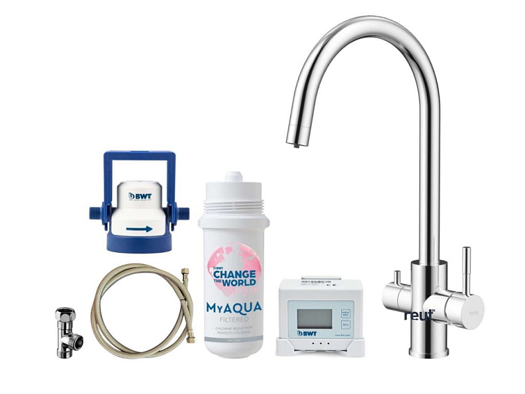 kielle Wimeo Drezová batéria vrátane filtrácie, chróm 10525SFI10