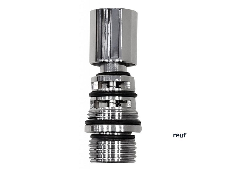 Aqualine Prepínač s ovládačom pre vaňovú batériu, chróm NDDH101-1