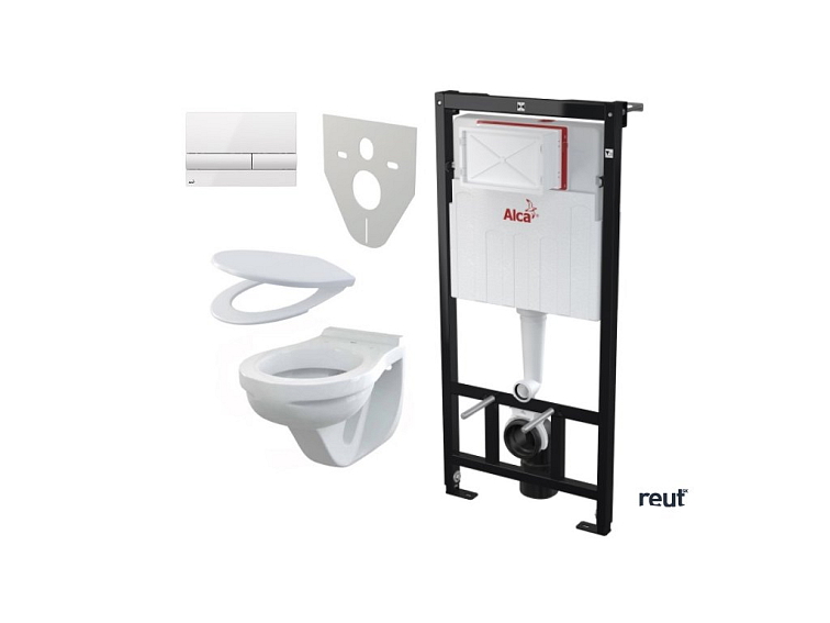 AlcaPlast-Alcadrain Sádromodul set 5v1 pre závesné WC (duofix) AM101/1120-5v1 SET