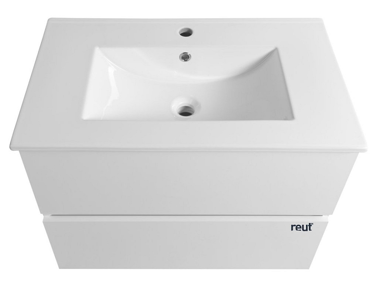 Aqualine PANEDA umývadlová skrinka 74,5x55x45,2cm, biela PN275