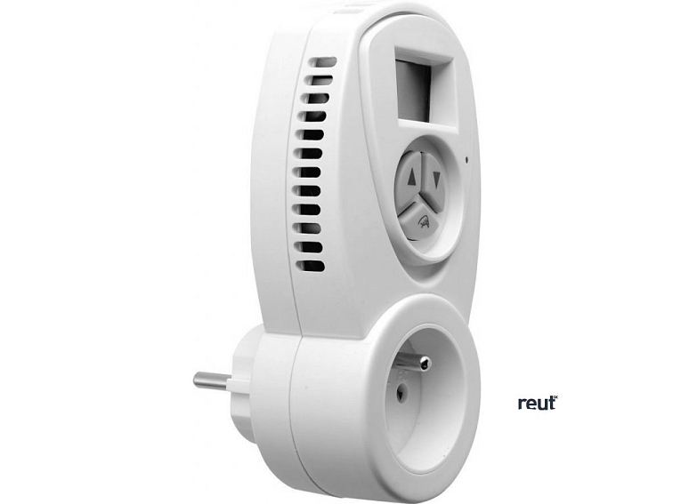 Aqualine Termostat s časovačom, biela ST311