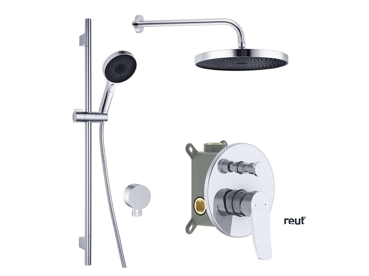 kielle Nefia Batéria pod omietku na 2 spotrebiče, s príslušenstvom a s telesom, chróm 20627SP60