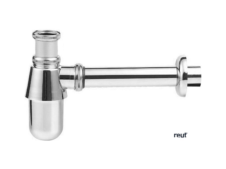 Aqualine Umývadlový sifón 5/4", odpad 32mm, chróm CV1006