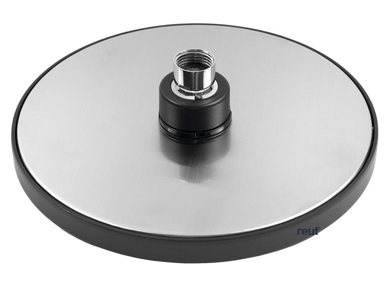 Aqualine Hlavová sprcha, priemer 200mm, ABS/čierna mat SC120