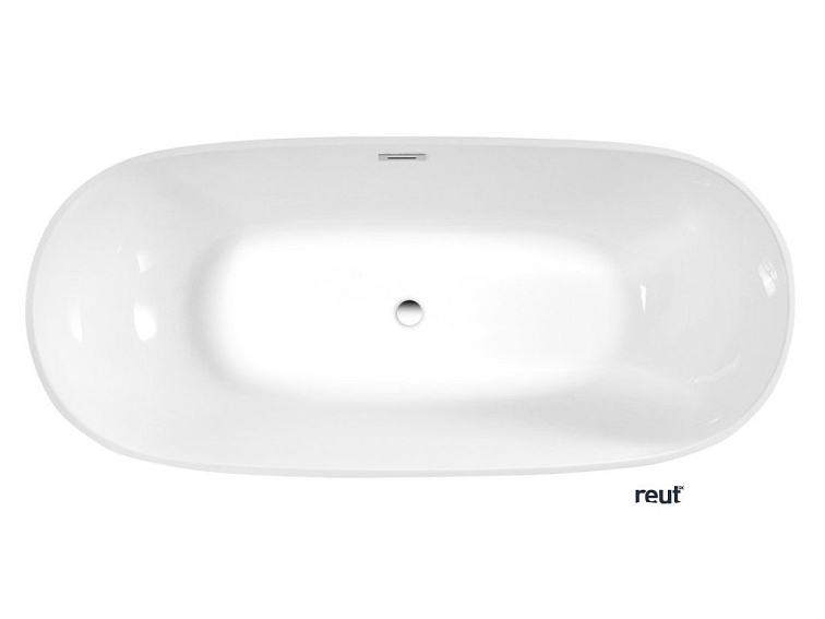 Aqualine DOURO voľne stojaca vaňa 180x82cm, biela E1880