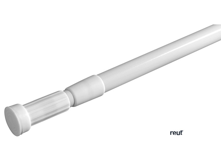 Aqualine Teleskopická rozperná tyč 70-120cm, hliník, biela TC120