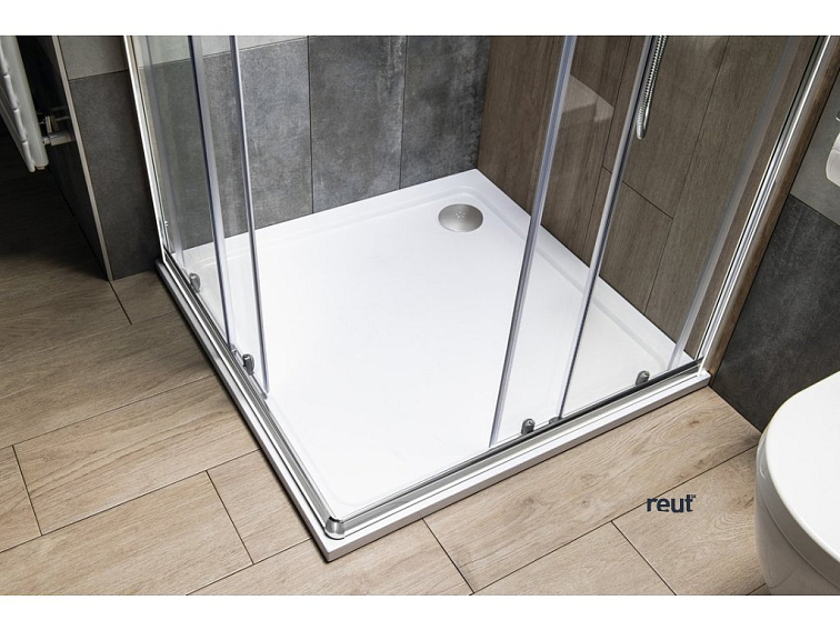 Aqualine TECMI vanička z liateho mramoru, štvorec 80x80x3cm PQ008