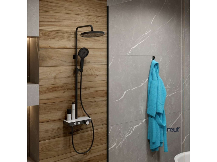 kielle Vega Háčik jednoduchý, matná čierna 40618004