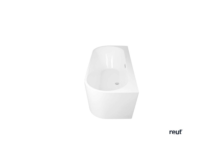 kielle Idolio Voľne stojaca vaňa k stene 170x75 cm, biela 11324431