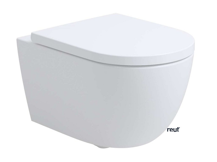 kielle Oudee Závesné WC s doskou SoftClose, Rimless Vortex+, biela 30102005