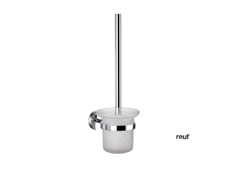 kielle Oudee WC kefa nástenná s držiakom, matné sklo/chróm 40502000