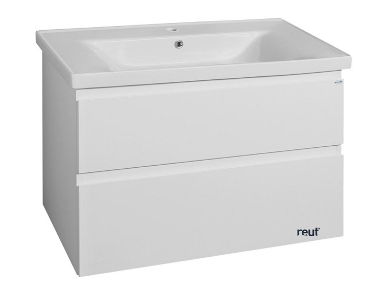 Aqualine ALTAIR umývadlová skrinka 86,5x60x45cm, biela AI290