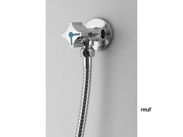 Aqualine Bidetová sprcha s dvojventilom a napojením vody na nádržku, chróm CQ4105-01