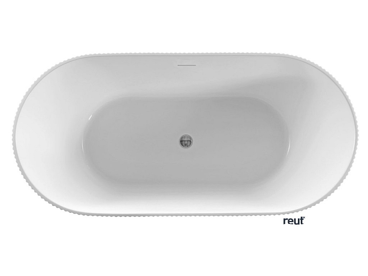 Aqualine TURIA STRIP voľne stojaca vaňa 170x80cm, biela E2780