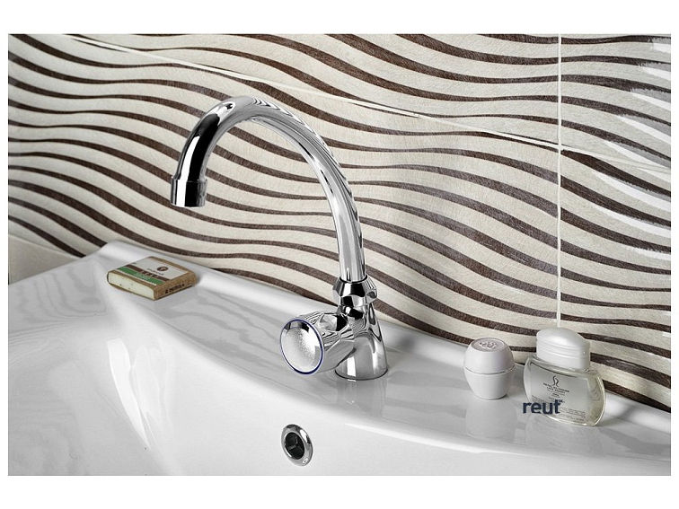 Aqualine Stojánkový ventil 1/2´´, otočná hubica, chróm ZY1807