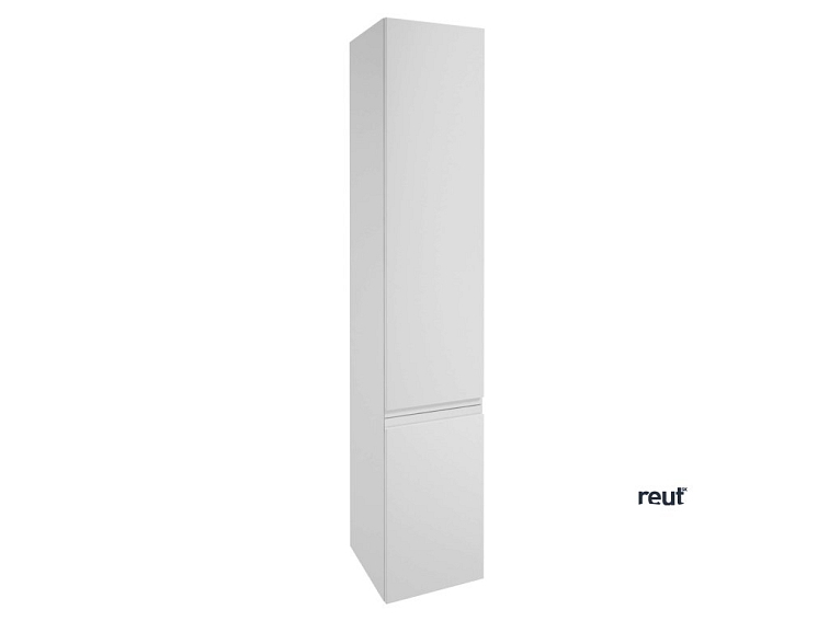 kielle Oudee Vysoká skrinka závesná, 157x30x32 cm, lesklá biela 50202010