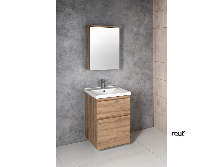 Aqualine SAVA 55 keramické umývadlo nábytkové 55x46cm, biela 2055