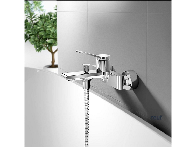 Aqualine BOLERO nástenná vaňová batéria, rozteč 150mm, chróm BC010