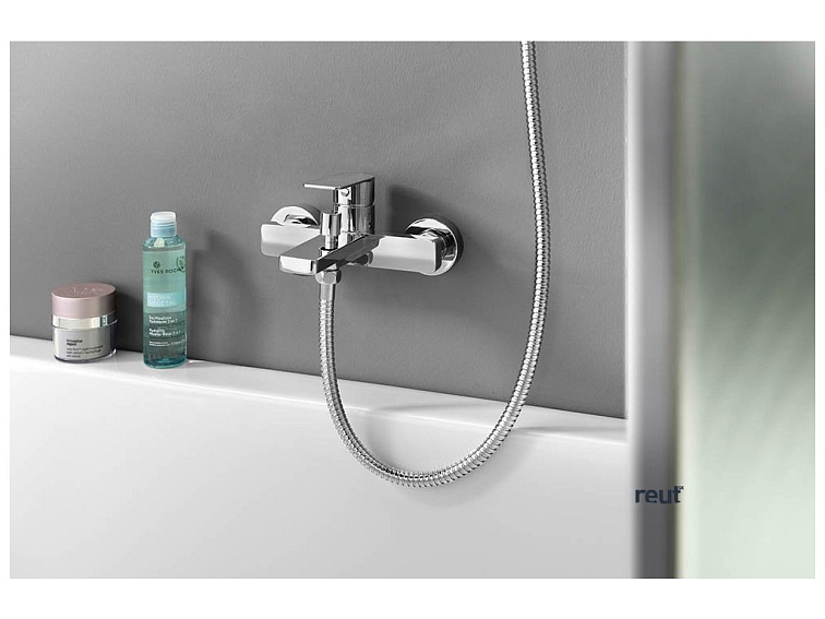 Aqualine DAPHNE nástenná vaňová batéria, chróm DH101