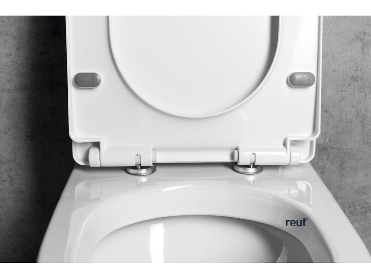 Aqualine VERMET WC sedátko, Soft Close, Easy Take, biela VRS008