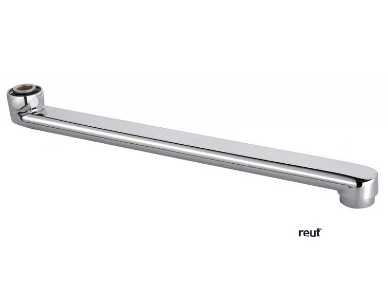 Aqualine Výtokové ramienko k batérii, 320mm, ploché, chróm 43991