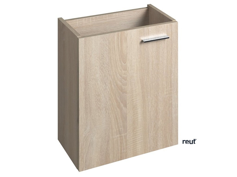 Aqualine KERAMIA FRESH ZOJA umývadlová skrinka 39,5x50x22cm, dub platin 51049DP