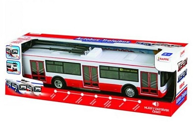 Červený trolejbus česky mluvící