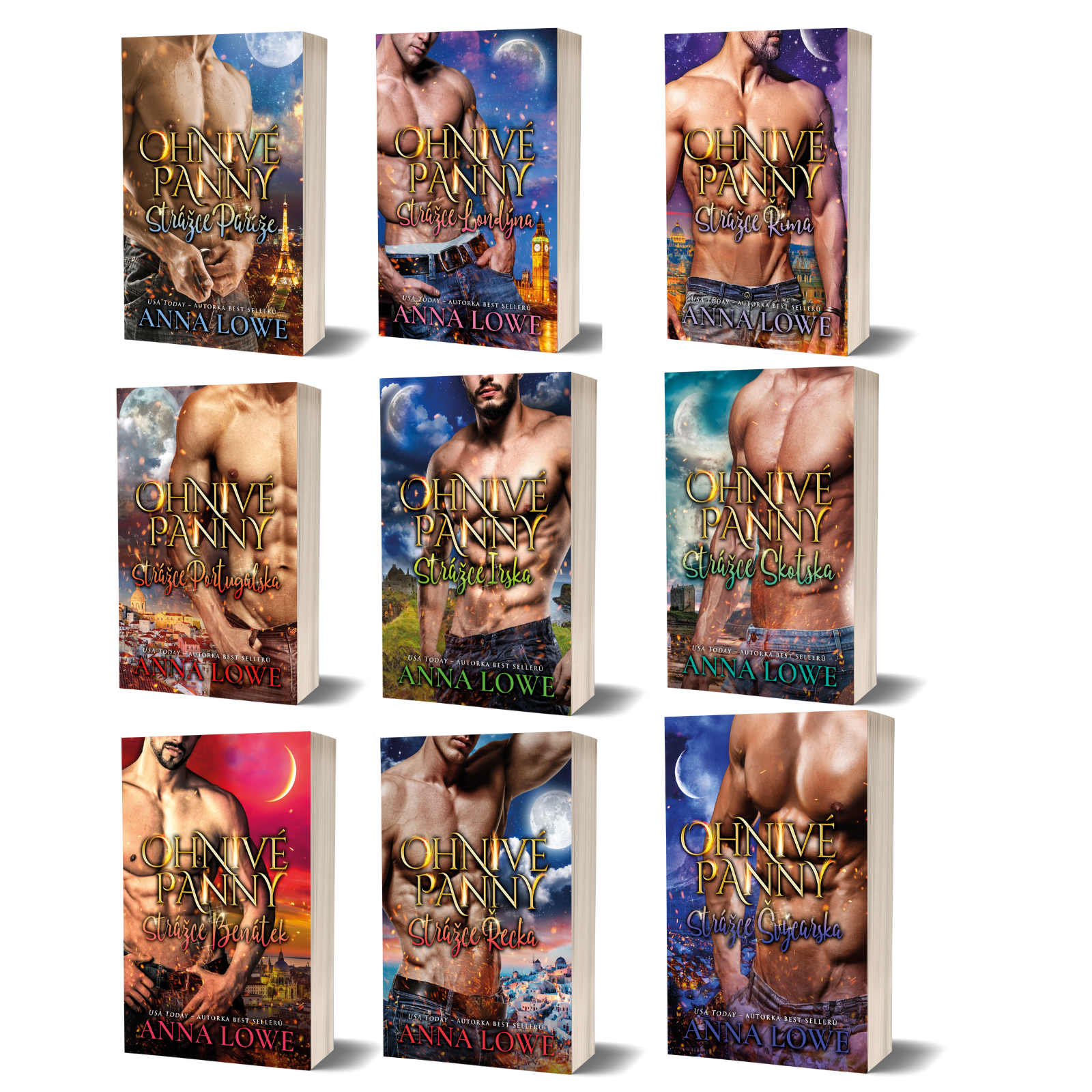Ohnivé panny 1 - 9 | Anna Lowe