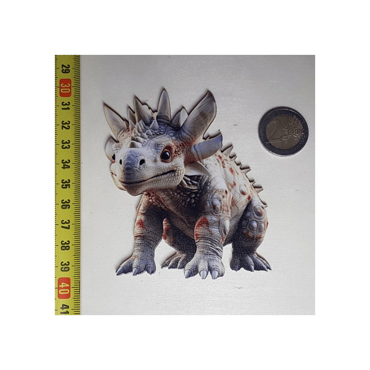 Dinosaurus - Drevená magnetka - CoolArts