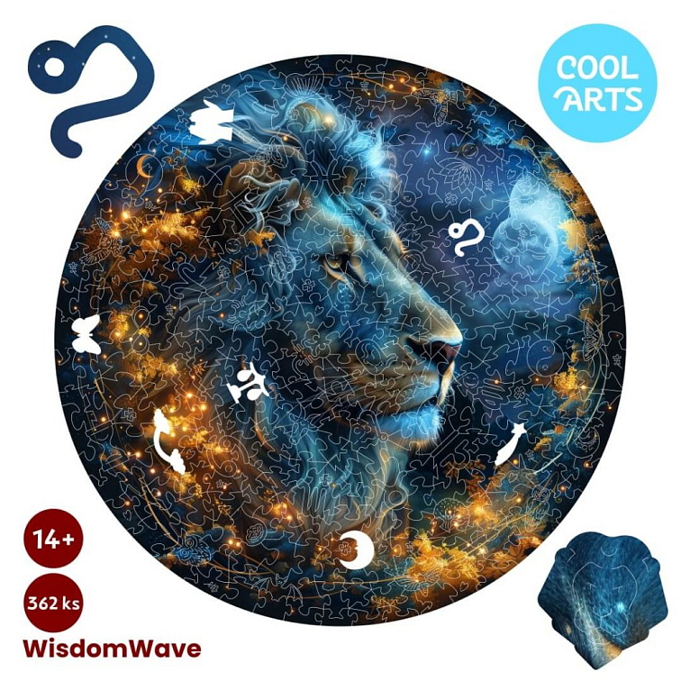 Lev Thalion - Znamenie zverokruhu - WisdomWave (362 ks) - Drevené puzzle