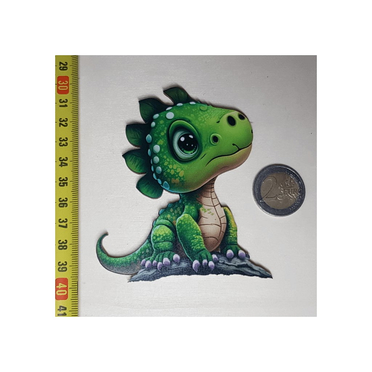 Dino - Drevená magnetka - CoolArts