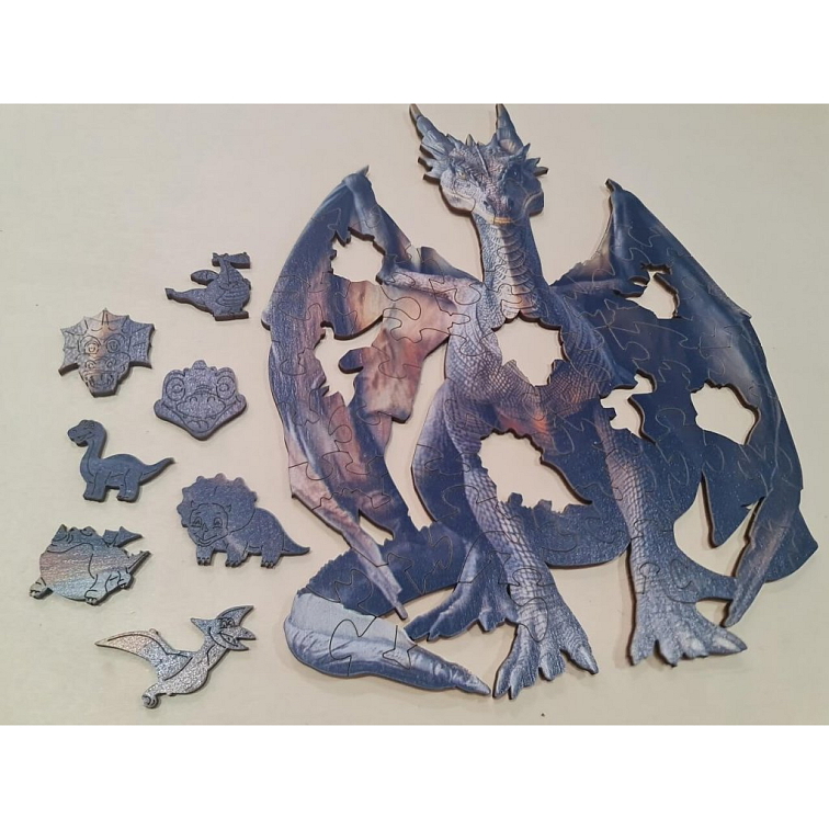 Drak Drakom - SoulPassion (67 ks) - Drevené puzzle