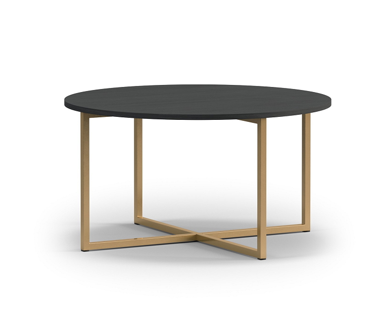 Konferenční stolek PAULA, Černý jasan 80 cm