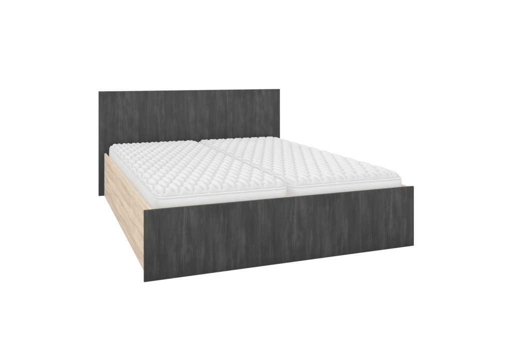 Postel WENECJA 160x200 31, Dub Sonoma/Norská borovice