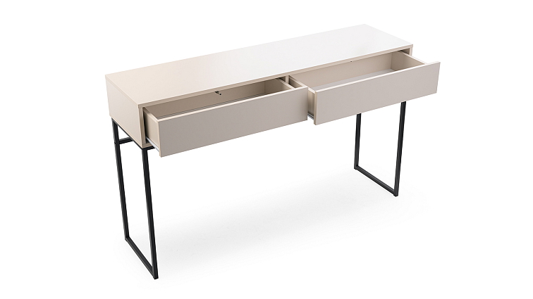 Toaletní stolek GENUA, 137 cm Béžová