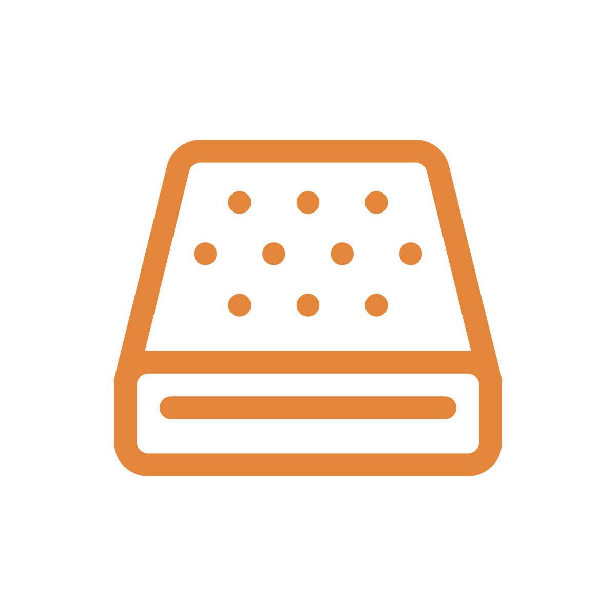 Kontinentální čalouněná postel DIAMOND - Trinity 2309 (90x200 cm)