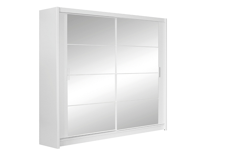 Šatní skříň DAKOTA 160 cm, Bílá