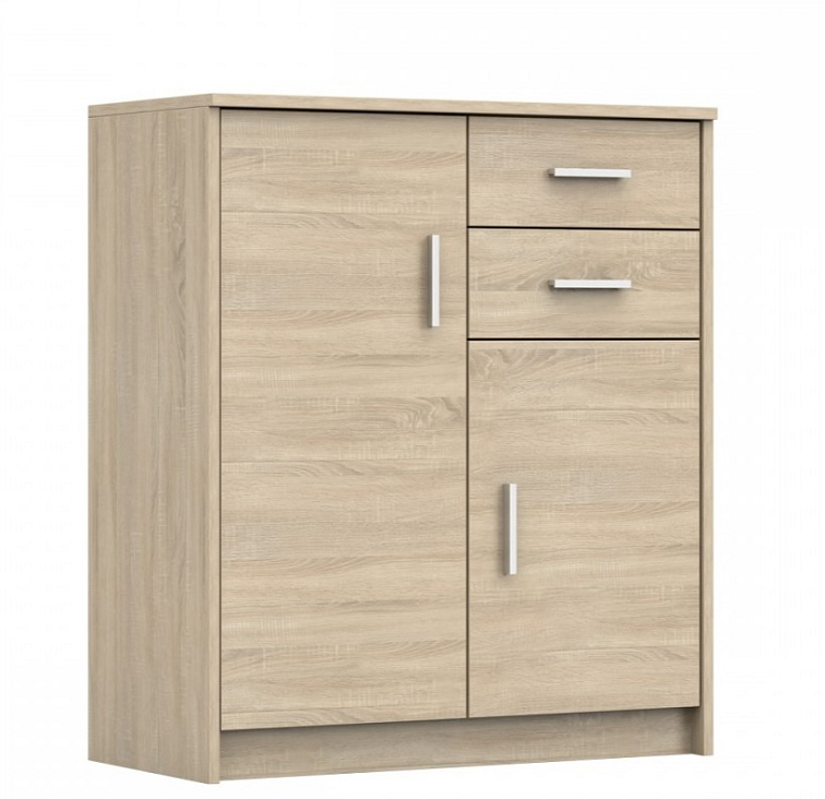 Botník Classic 9 - Sonoma, 74 cm