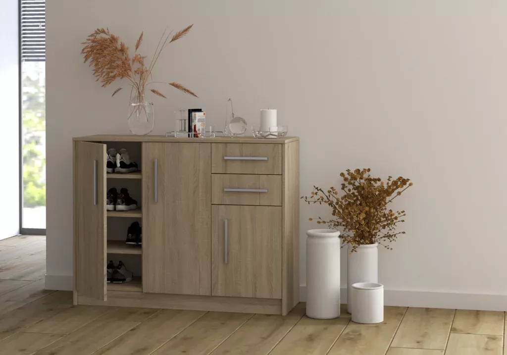 Botník Classic 7 - Sonoma, 110 cm