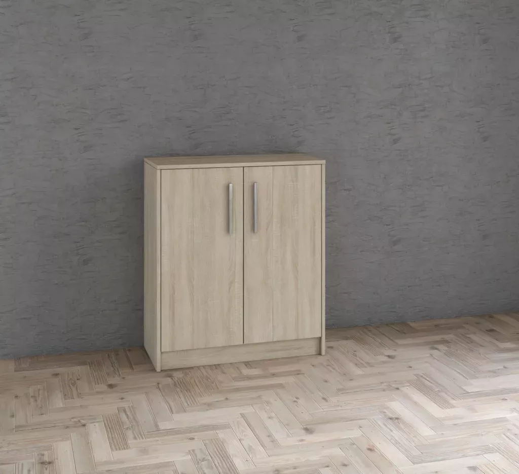 Botník Classic 4 - Dub Sonoma, 74 cm