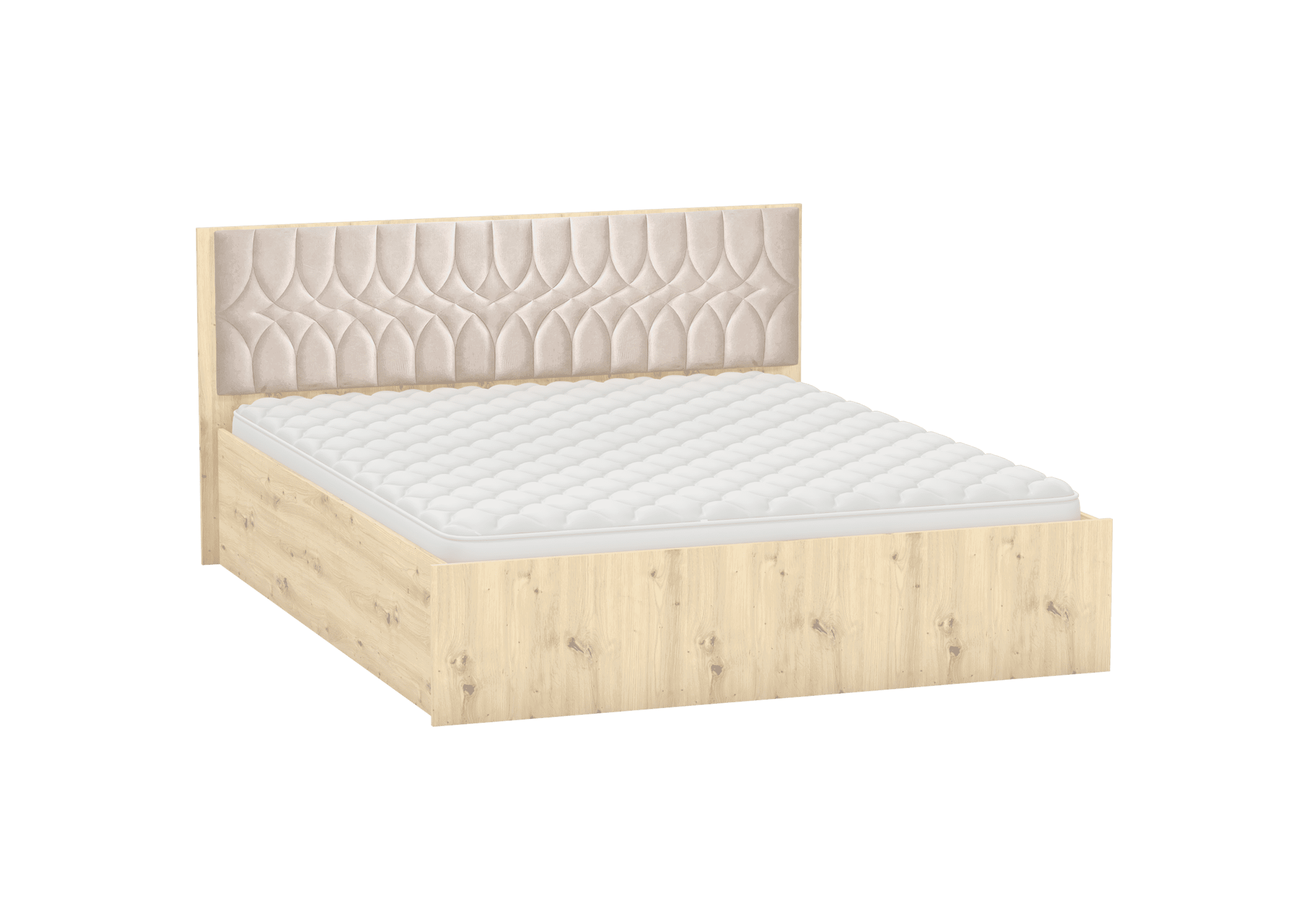 Postel MARSYLIA 160x200 cm 31, Dub Artisan