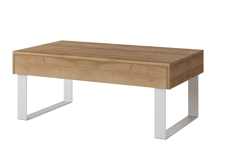 Konferenční stolek LORONA, Zlatý dub 110 cm