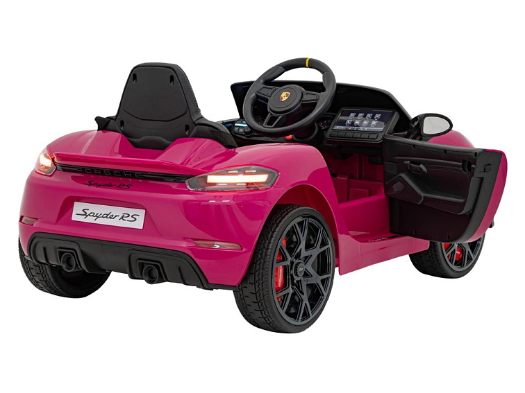 Dětské elektrické Porsche 718 Spyder | 2x45W | růžová