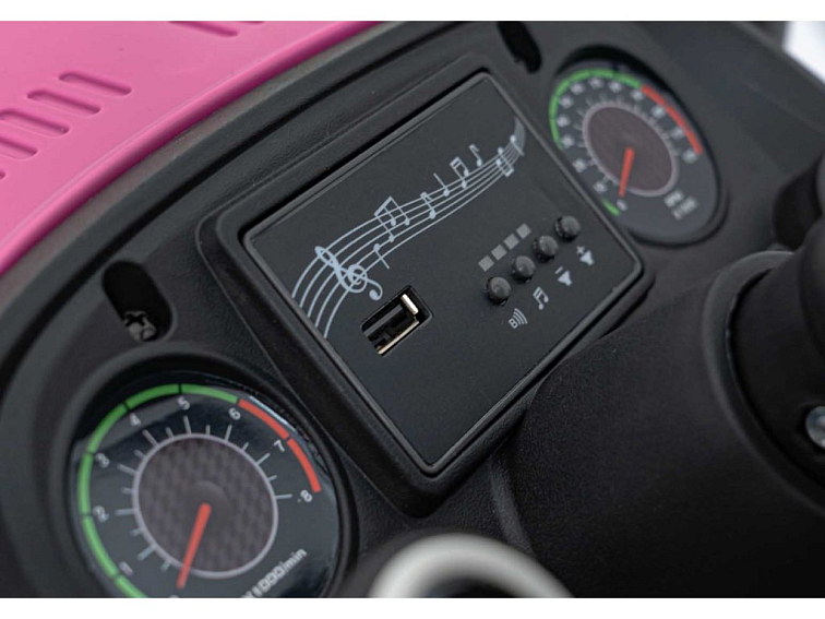 Traktor GROW 1804 | 200W | růžová