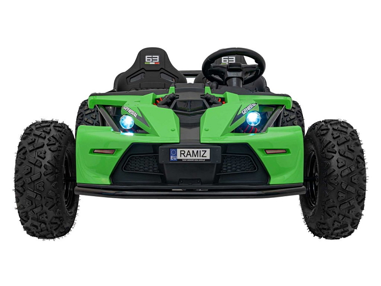 Elektrické autíčko buggy GENERAL 63 | 800W | zelená