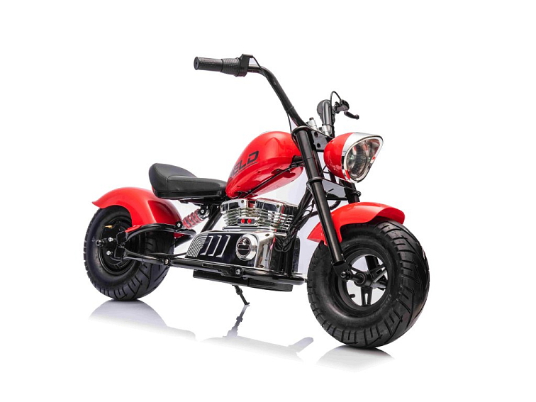 Dětská elektrická motorka Chopper Warrior | 350W | červená