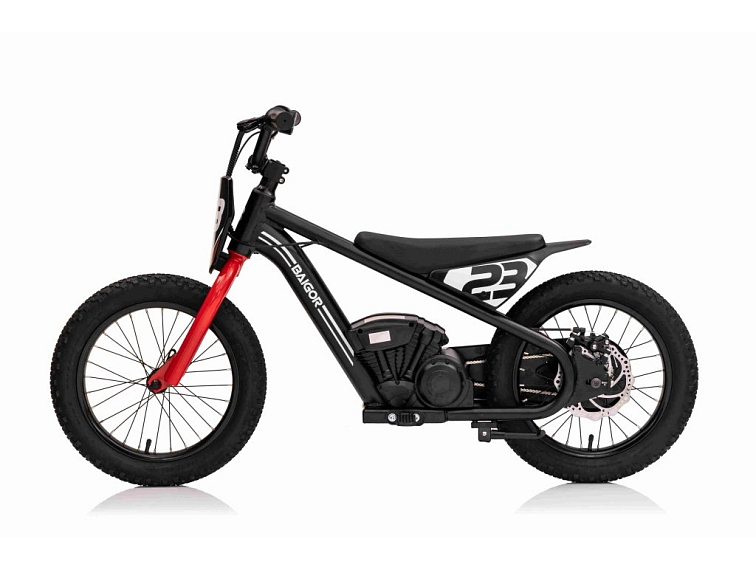 Dětské elektrické vozítko motorka BAIGOR 23 PRO 250W | černá