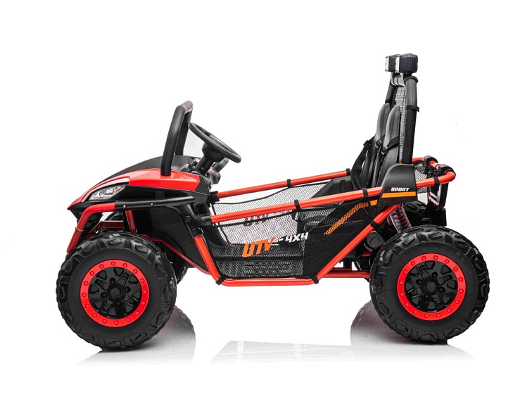 Elektrická buggy FASTER 4x4 24V | červená